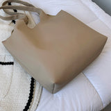 Fashionable Tote Women Shoulder Bags PU Leather Leisure Crossbody Big Space