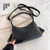 Fashion Women Shoulder Bags Leather Crossbody Big Space High Capacity