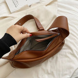 Fashion Women Shoulder Bags PU Leather Casual Large Capacity Shopping