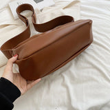 Fashion Women Shoulder Bags PU Leather Casual Large Capacity Shopping