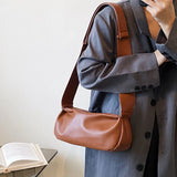 Fashion Women Shoulder Bags PU Leather Casual Large Capacity Shopping