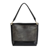 Fashionable Multi-function PU Leather Denim Shoulder Top Bag
