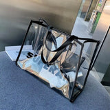 Summer Leisure PU Leather Shoulder Bag Large Capacity Handbag