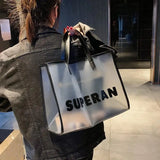 Summer Leisure PU Leather Shoulder Bag Large Capacity Handbag