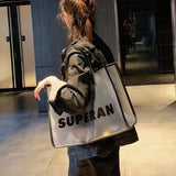 Summer Leisure PU Leather Shoulder Bag Large Capacity Handbag