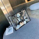 Summer Leisure PU Leather Shoulder Bag Large Capacity Handbag