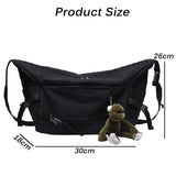 Vintage Canvas Large Shoulder Bag for Women