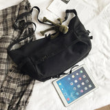 Vintage Canvas Large Shoulder Bag for Women