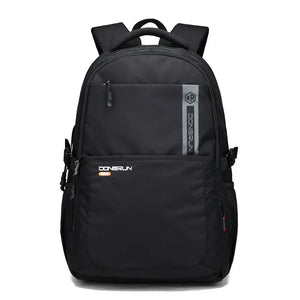 Men's Travel Backpack Solid School Bag