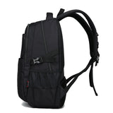 Men's Travel Backpack Solid School Bag