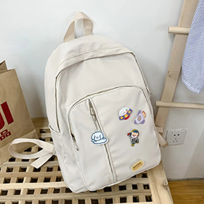 Women's Large Capacity Backpack Casual Schoolbags Laptop Knapsack