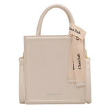 Women's Small Totes Bag with Silk Ribbon