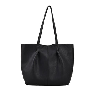 PU Leather Women Shoulder Bags Big Size Multifunction Shopping Handbags
