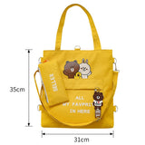 Ladies Handbags Print Oxford Cloth Shoulder Bags Large Capacity Women Messenger