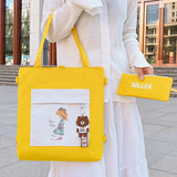 Ladies Handbags Print Oxford Cloth Shoulder Bags Large Capacity Women Messenger