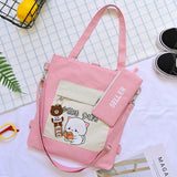 Ladies Handbags Print Oxford Cloth Shoulder Bags Large Capacity Women Messenger