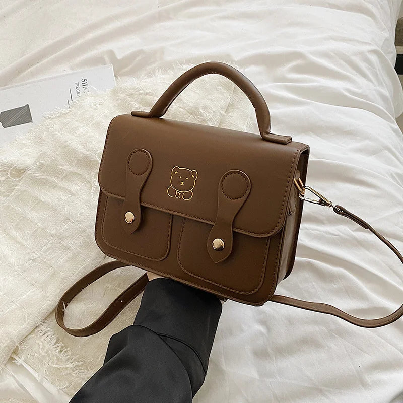 Solid Shoulder Bag High-capacity Portable Pack