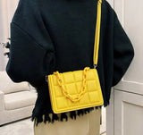 Women's Chain Quilted Shoulder Bag Crossbody Style Sac