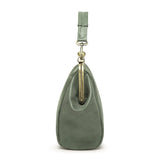 Vintage Green PU Leather Tote Bag Women Messenger Bags