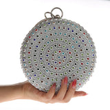 Vintage Diamonds Evening Bag Clutch Bride Bling Wedding Purse Handbag