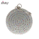 Vintage Diamonds Evening Bag Clutch Bride Bling Wedding Purse Handbag