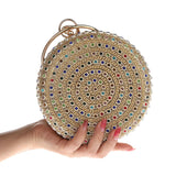 Vintage Diamonds Evening Bag Clutch Bride Bling Wedding Purse Handbag