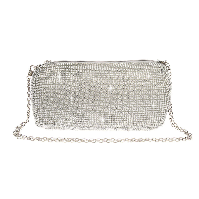 Vintage Sequined Clutch Wedding Purse Bride Bag
