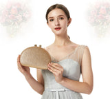 Vintage Sequined Evening Bag Clutch Hand Bag Bride Bag Bling Wedding Purse