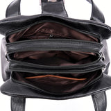 Vintage Women Leather Handbags Soft Leather Female Crossbody Shoulder Bags