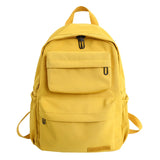 Waterproof Nylon Female Backpack Solid Casual Travel Backpack