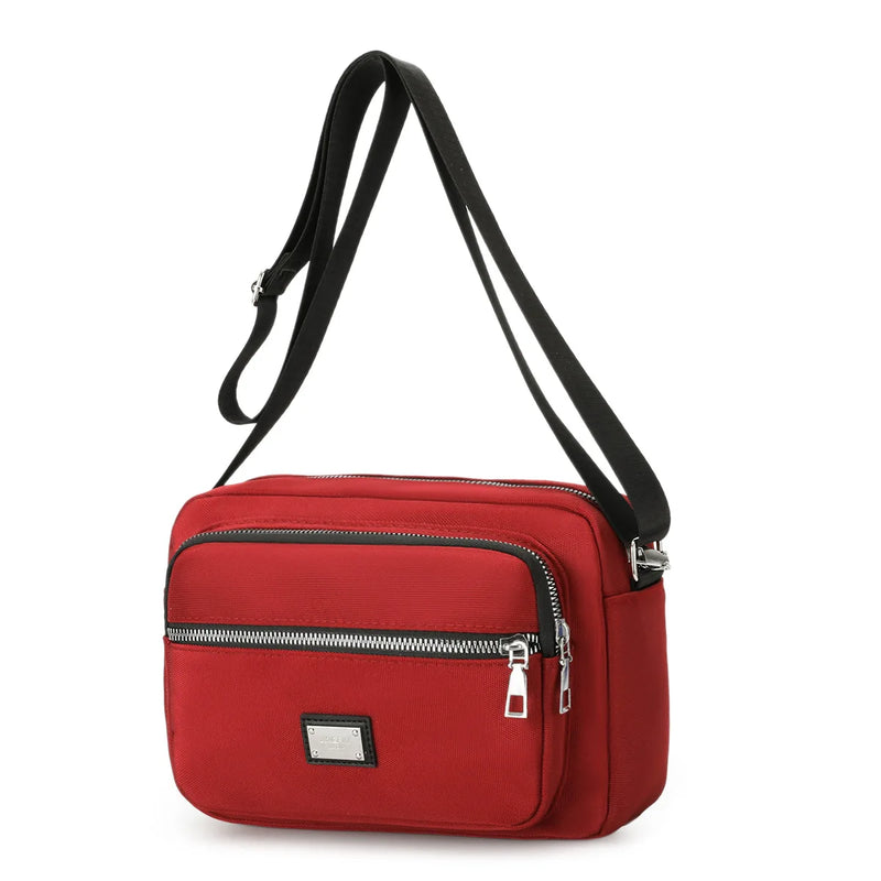 Waterproof Nylon Square Handbag for Women