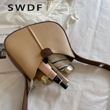 Winter Pu Leather Women'S Shoulder Bag Casual Crossbody Bags