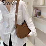 Winter Pu Leather Women'S Shoulder Bag Casual Crossbody Bags