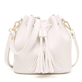 Women Bag Bucket Bag PU Leather Shoulder Bags Ladies Crossbody Messenger Bags