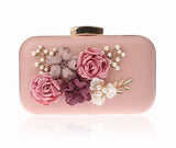 Pink Wedding Clutch Bag Royal Evening Purse WY148