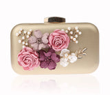 Pink Wedding Clutch Bag Royal Evening Purse WY148