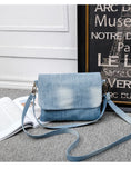 Denim Shoulder Bags Small Casual Book Bags Travel Jeans Bags for Women