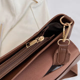 Women Massage Tote Shoulder Bags Large Capacity PU Leather Top Handle