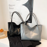Women PU Leather Handbags Soft Shoulder Top