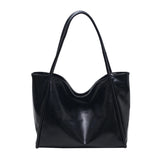 Women PU Leather Handbags Soft Shoulder Top