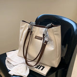Fashionable PU Leather Handbags Soft Shoulder Bag