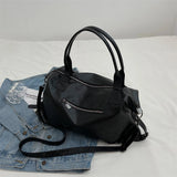 Women's PU Leather Handbag Tote with Large Capacity