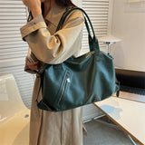 Women's PU Leather Handbag Tote with Large Capacity