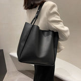 Women Handbags Shoulder Bags Large Capacity Leather