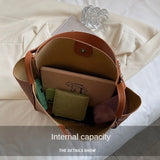 Women Leather Handbags Famous Shoulder Bags Large Capacity