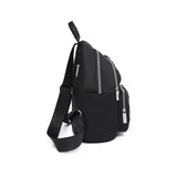Multi-Layer Nylon Backpack for Teen Girls