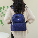 Multi-Layer Nylon Backpack for Teen Girls