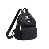 Multi-Layer Nylon Backpack for Teen Girls