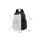 Multi-Layer Nylon Backpack for Teen Girls