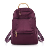 Women's Waterproof Nylon School Backpack Laptop Bagpack